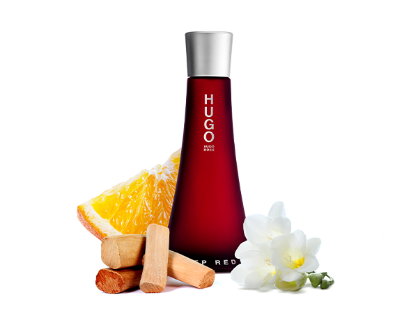 hugo boss deep red